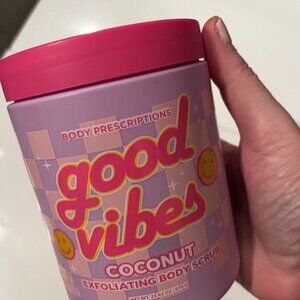 Coconut Exfoliating Body Scrub by good vibes/ Body Prescriptions (new) (wa/x)